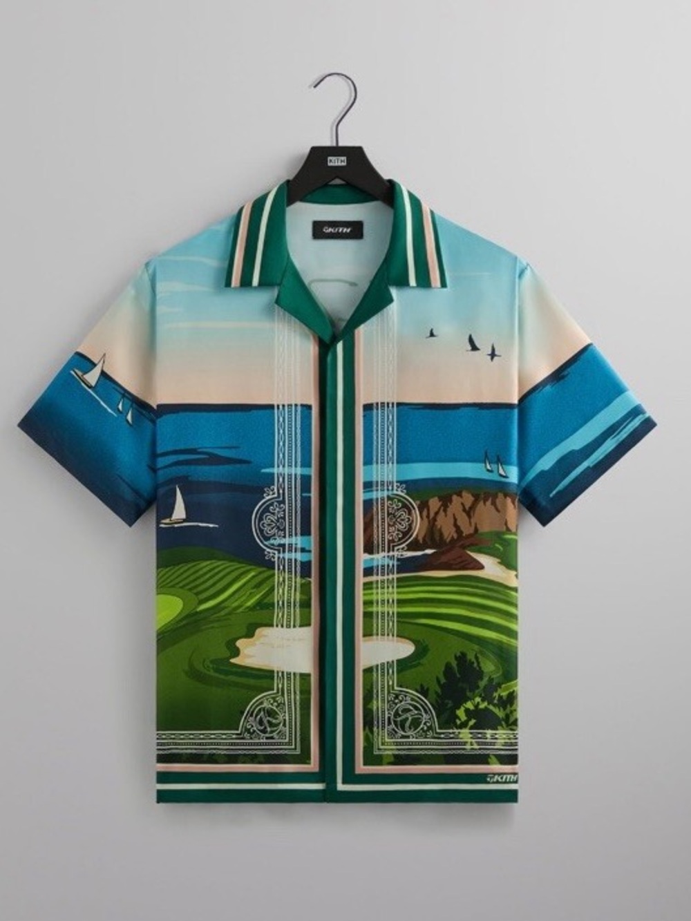 Kith for TaylorMade Tips Camp Collar Shirt